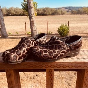 Sanita Animal Print Clogs